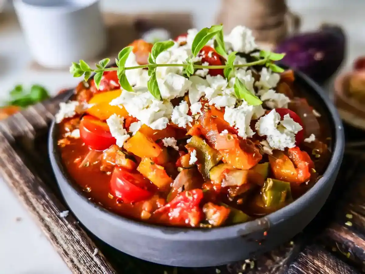 Bild für Klassisches Ratatouille: Ein Fest der mediterranen Aromen