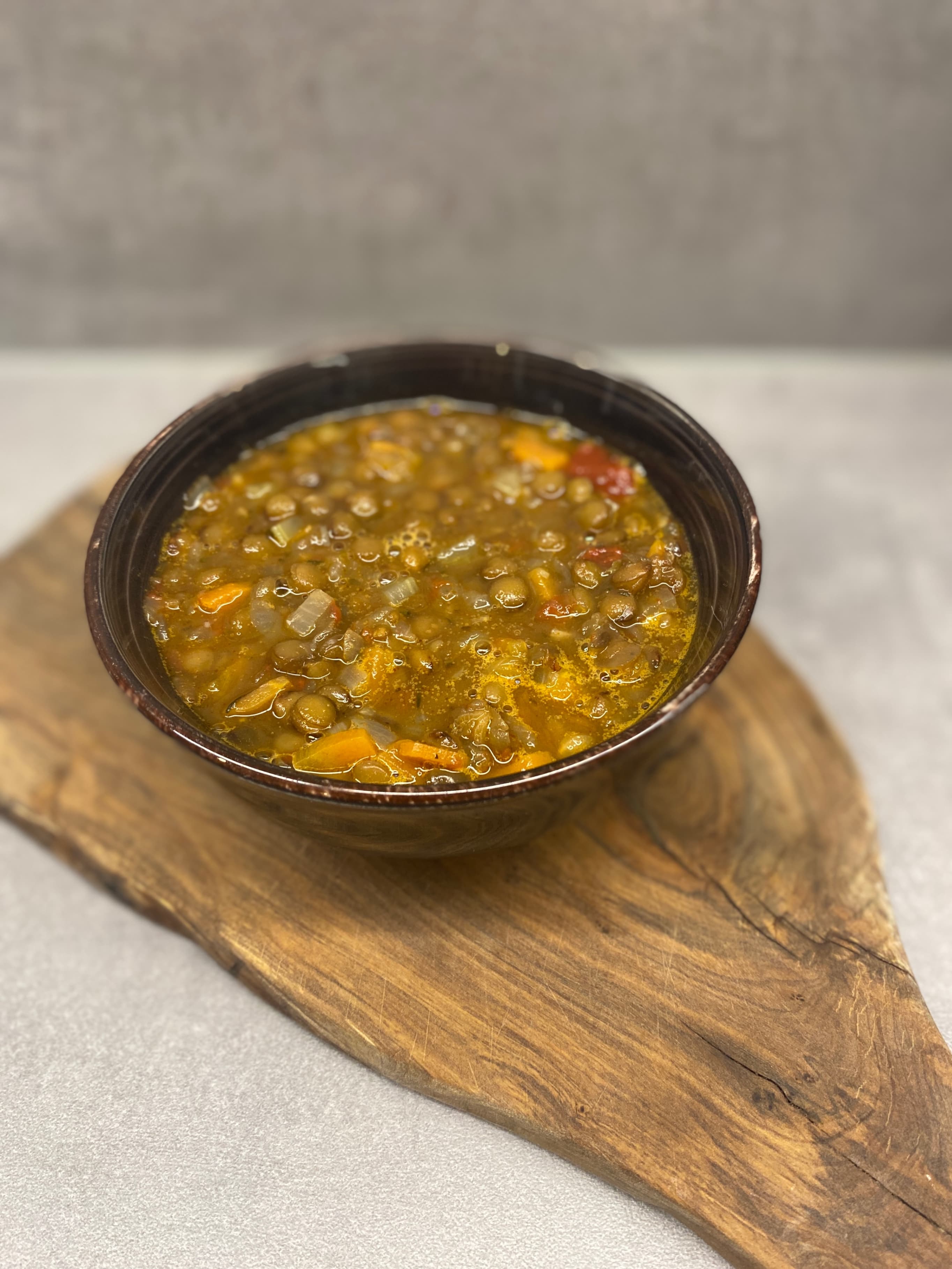 Zupa z brązowej soczewicy Recipe Image