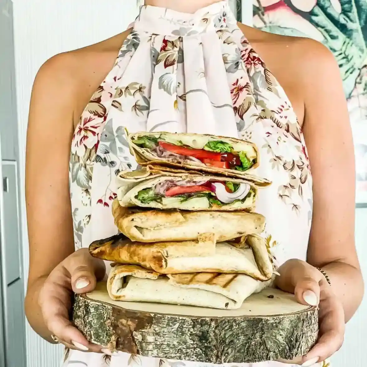 Bild für Gegrillte Tortilla-Päckchen