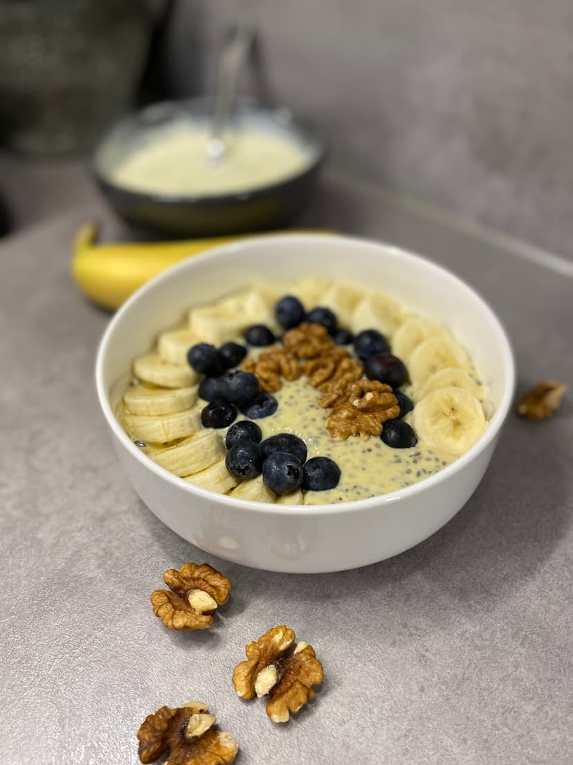 Bananen Proteïne Chia Pudding Rocely Recept