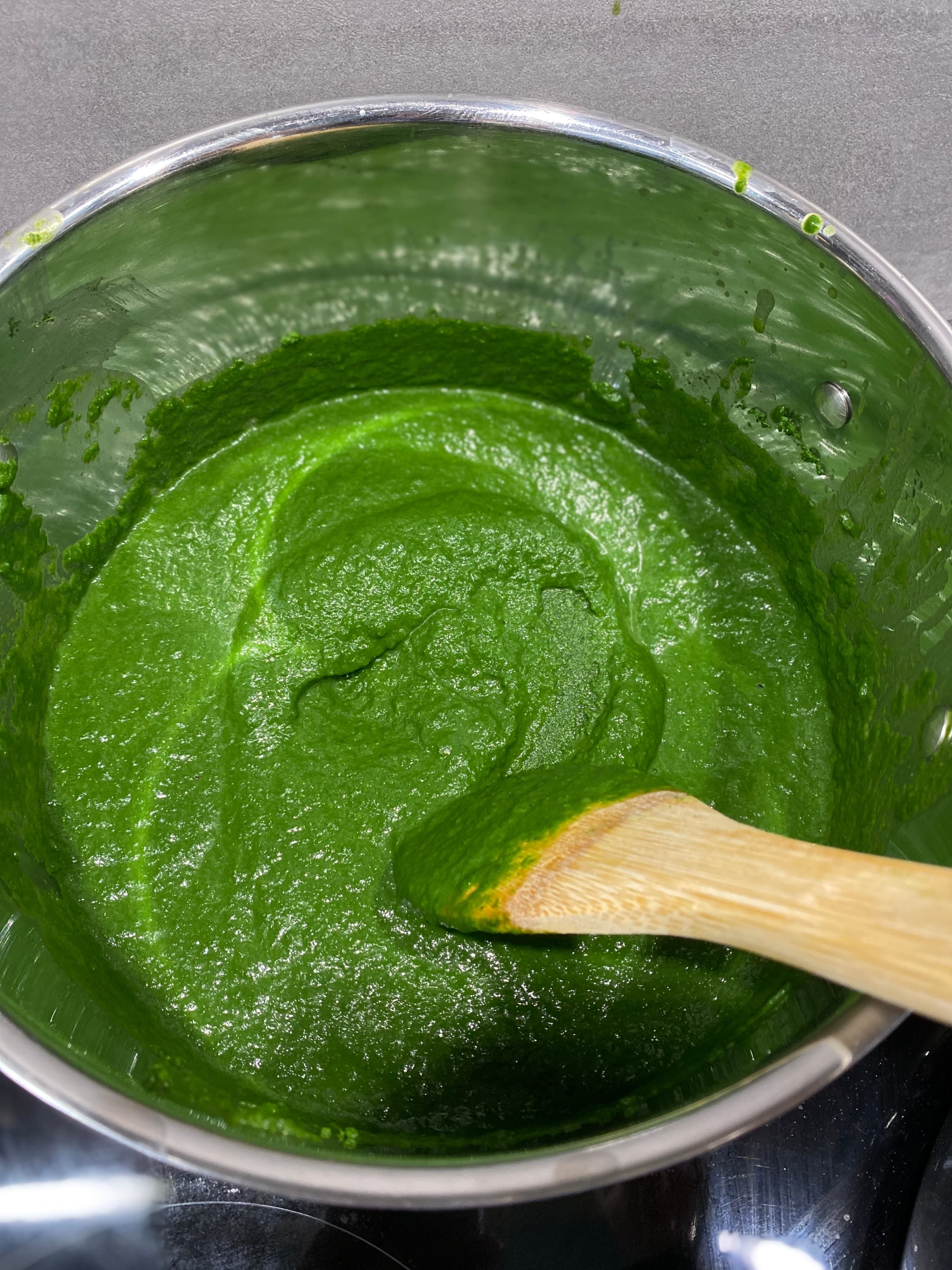Protein-Spinat-Spätzle (ohne Milch) Recipe Image