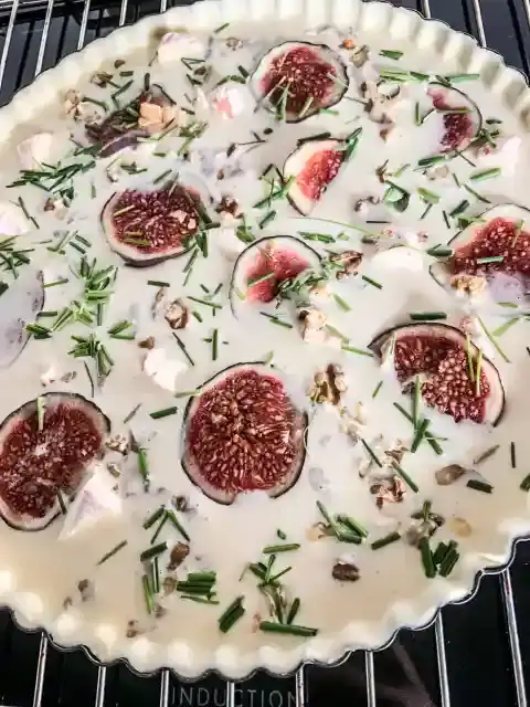 Bild für Herbstliche Quiche mit Feigen