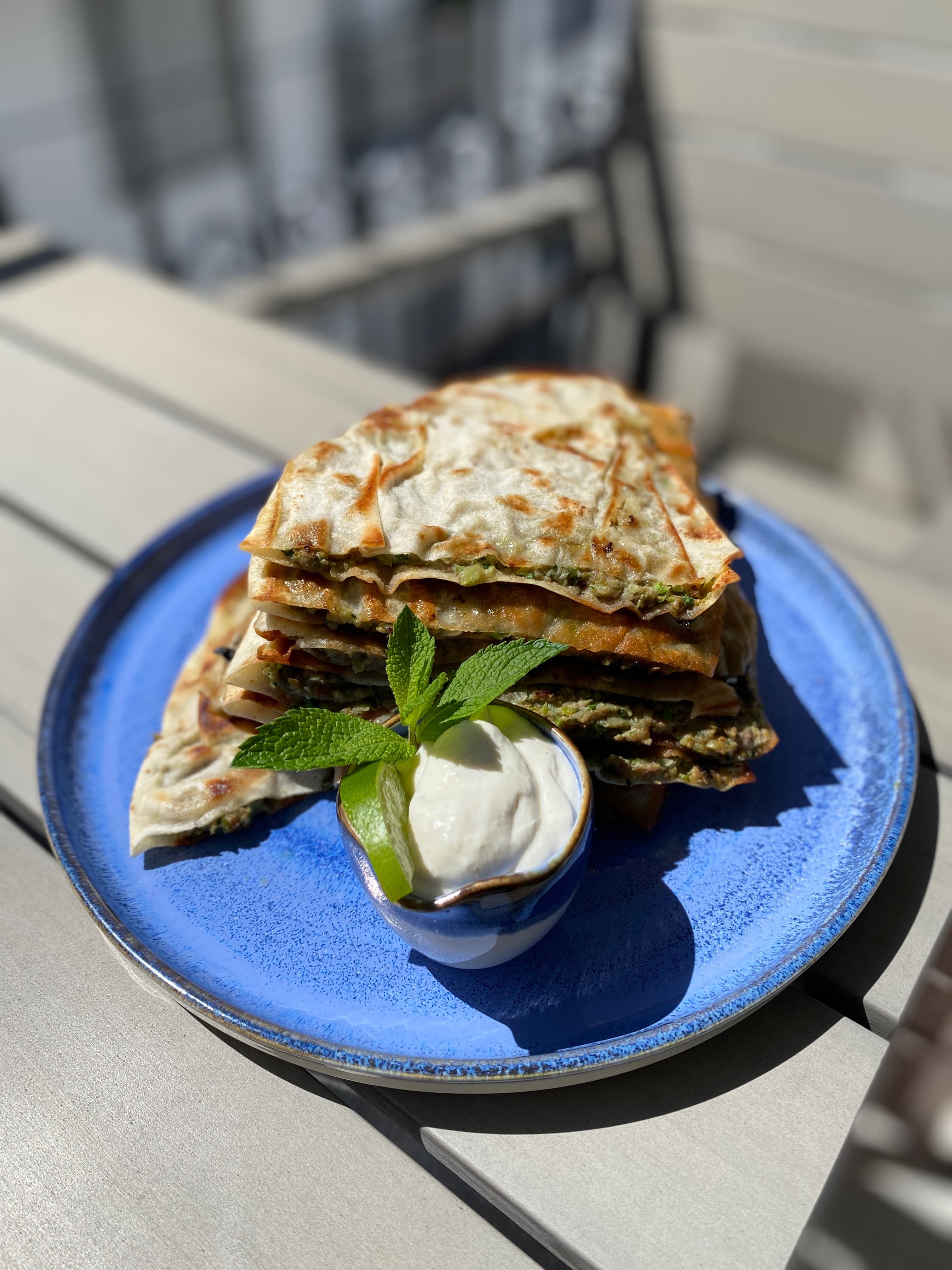 Minced Meat Arayes with Garlic Yogurt Sauce Rocely Recipe