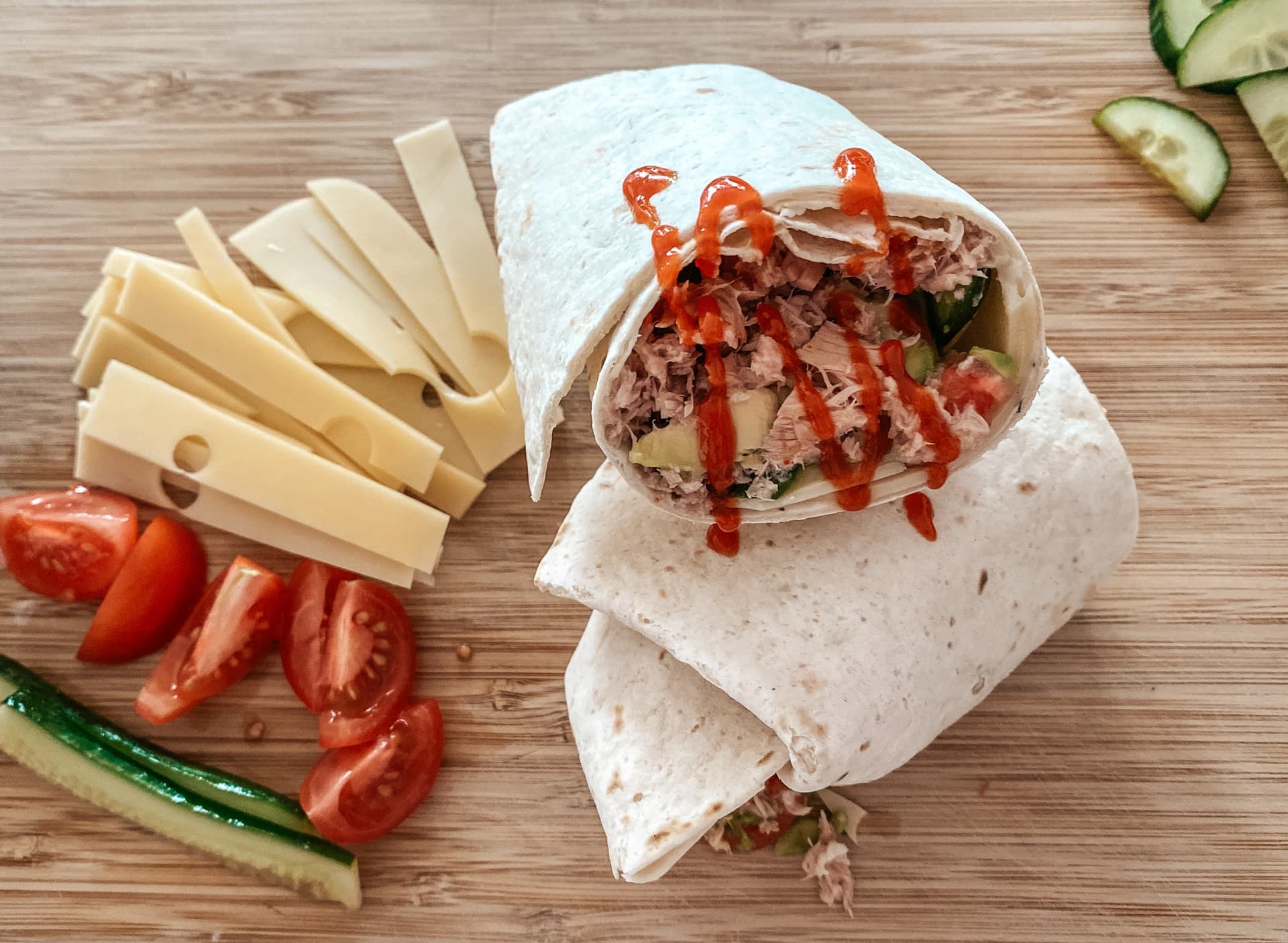 Image for Breakfast Burrito with Tuna