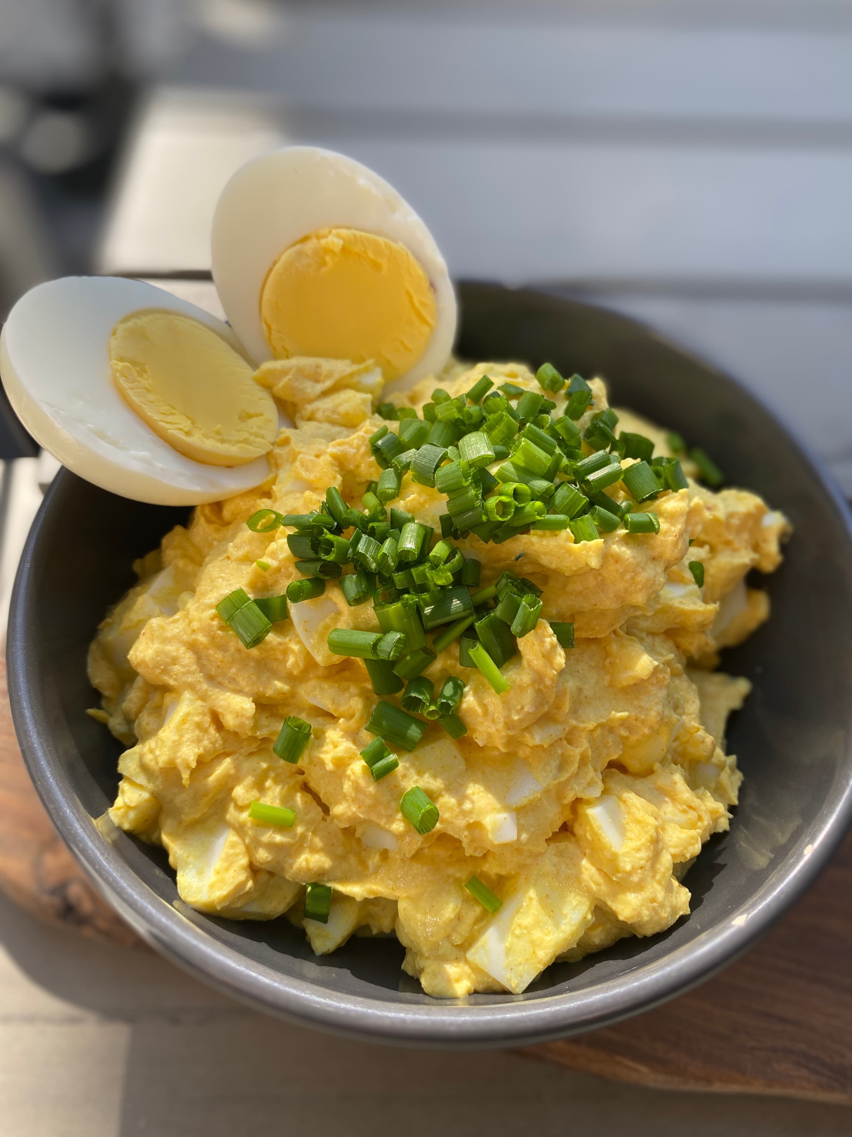 Untable de Ensalada de Huevo al Curry Recipe Image