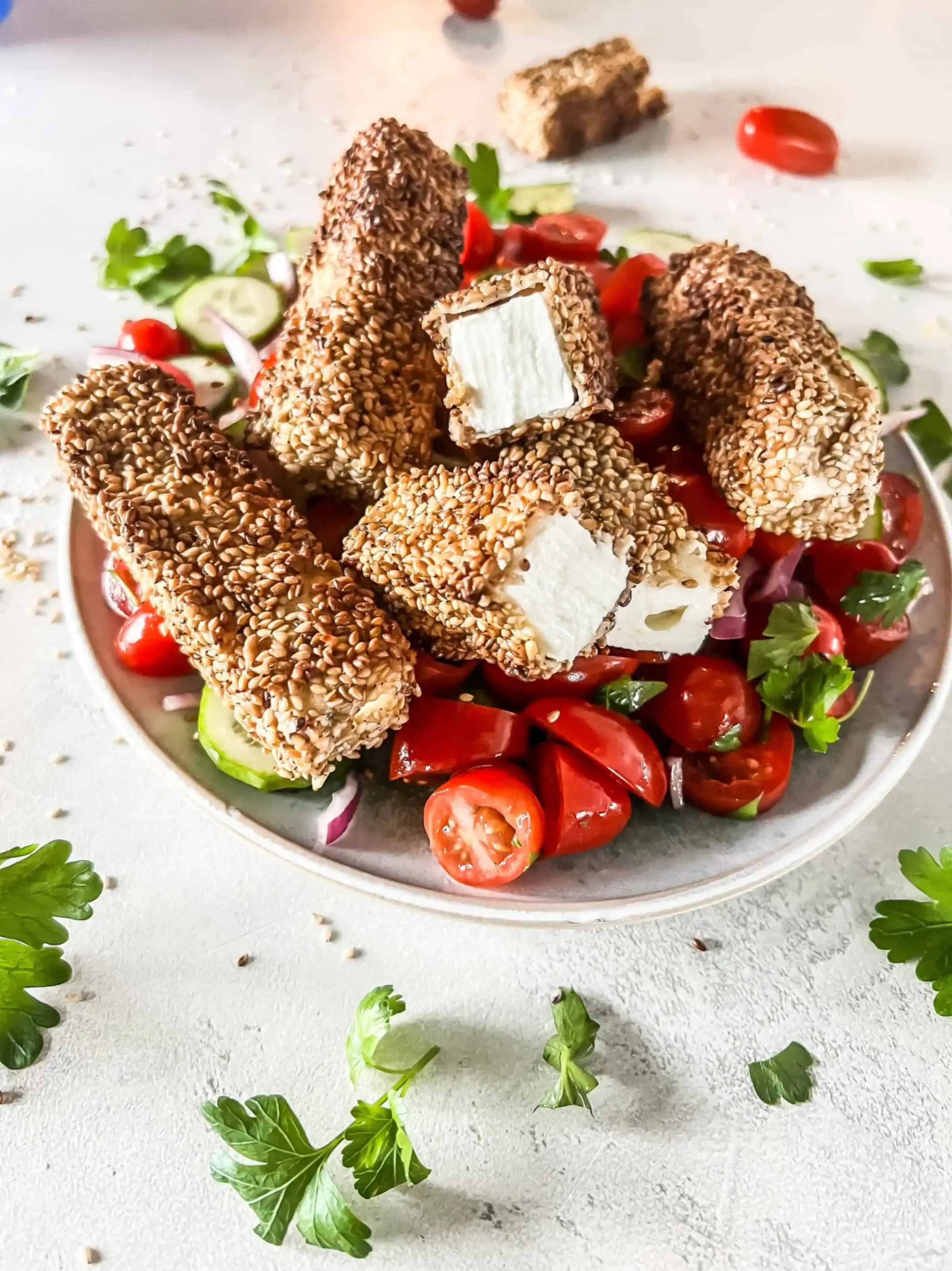Hero Image for Feta w sezamowej panierce