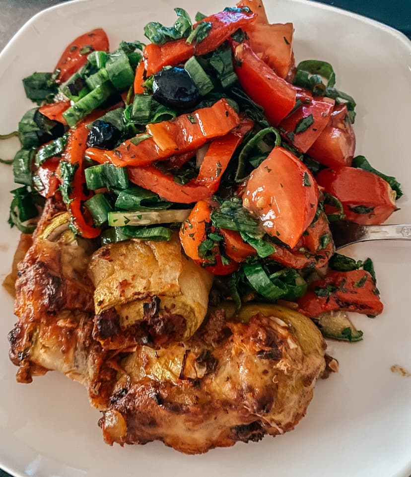 Courgetterolletjes Rocely Recept