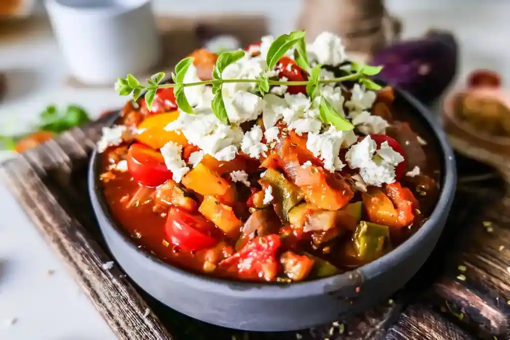 Bild für Klassisches Ratatouille: Ein Fest der mediterranen Aromen