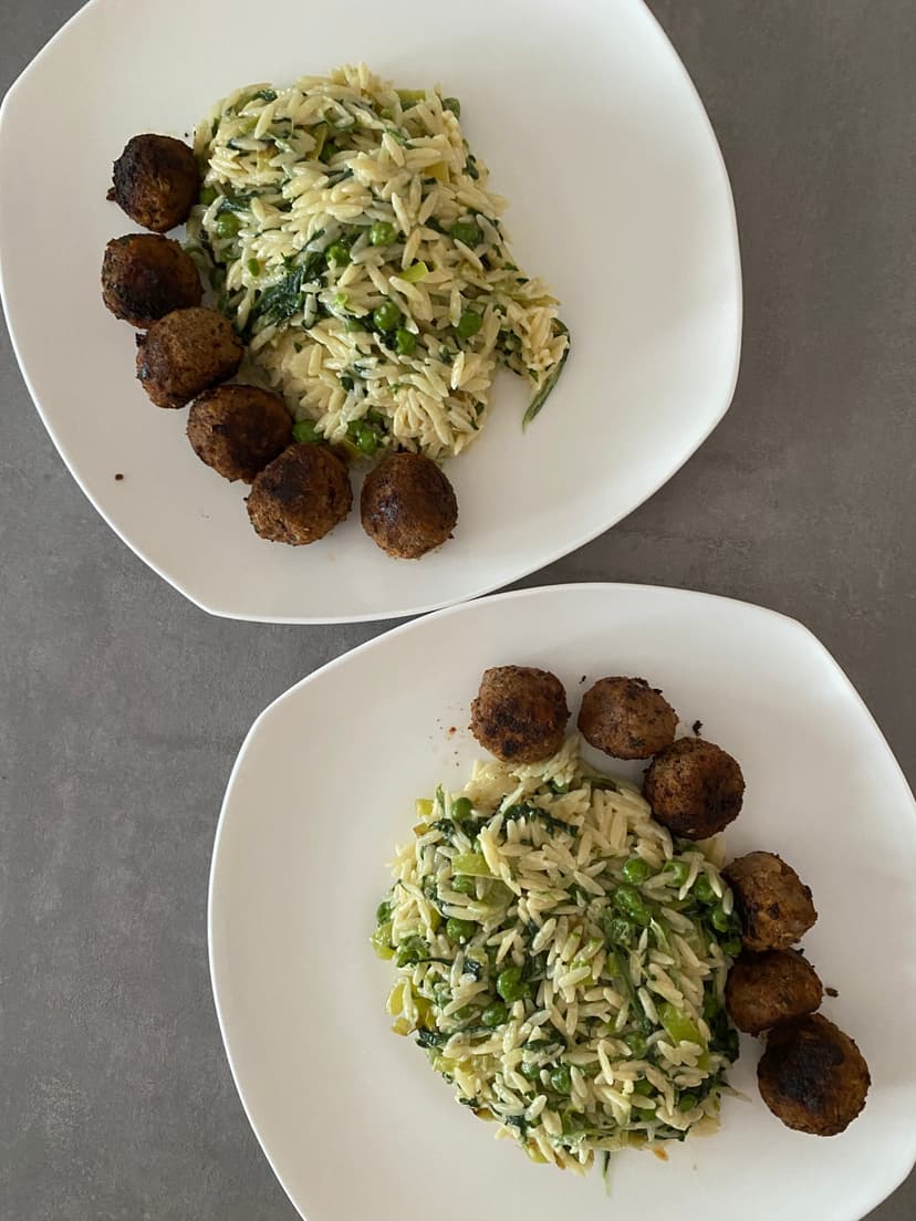 Gehaktballetjes met Orzo Pasta Rocely Recept