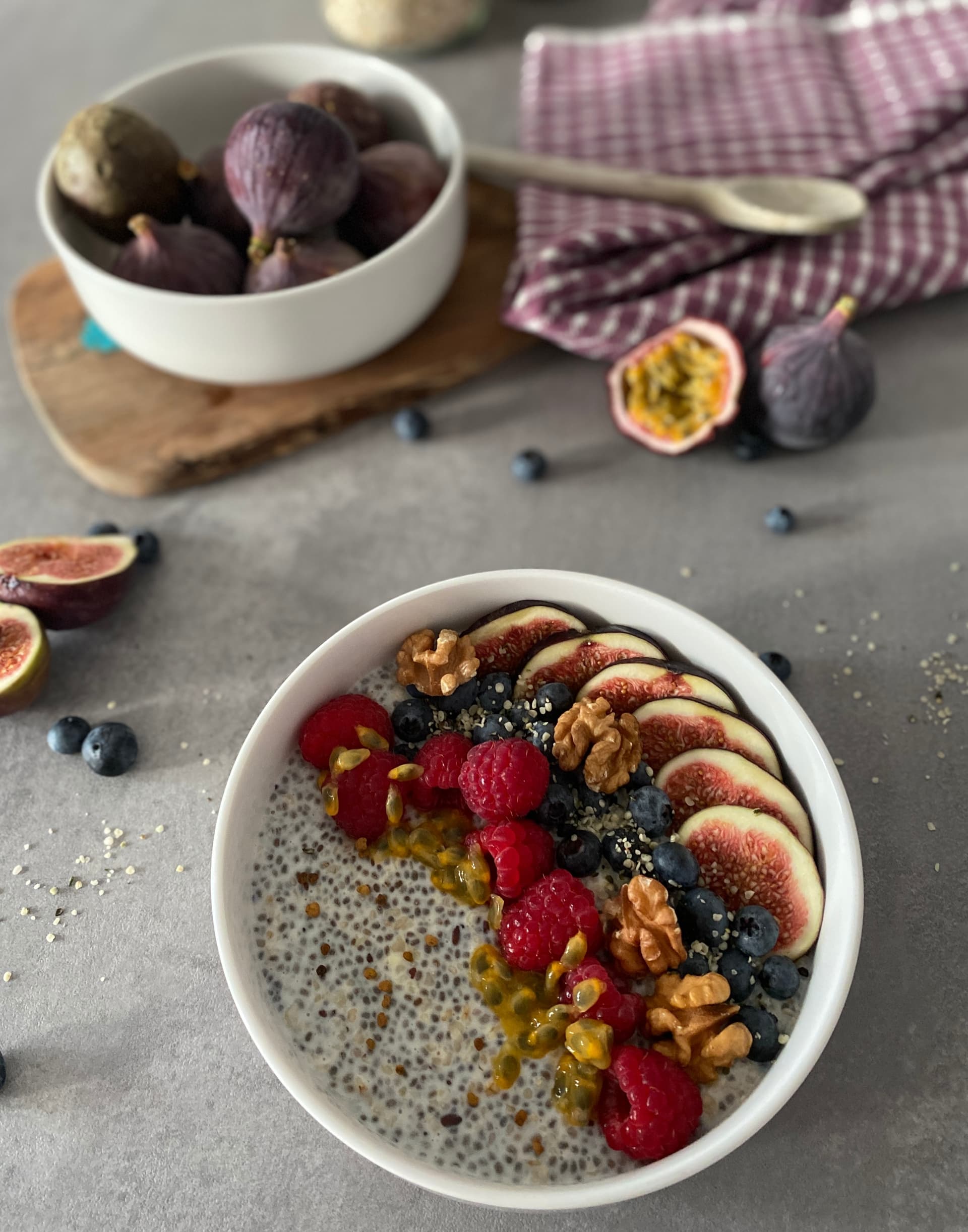 Image for Raspberry Figs Chia Bowl