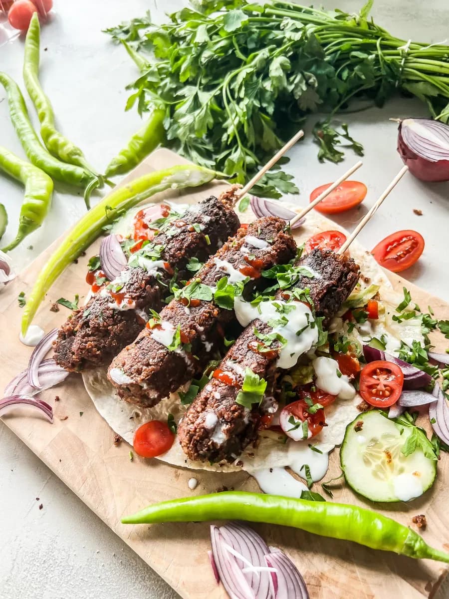 Bild für Vegetarisches Adana Kebap