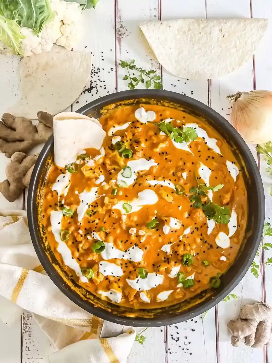 Bild für Kichererbsencurry mit Blumenkohl