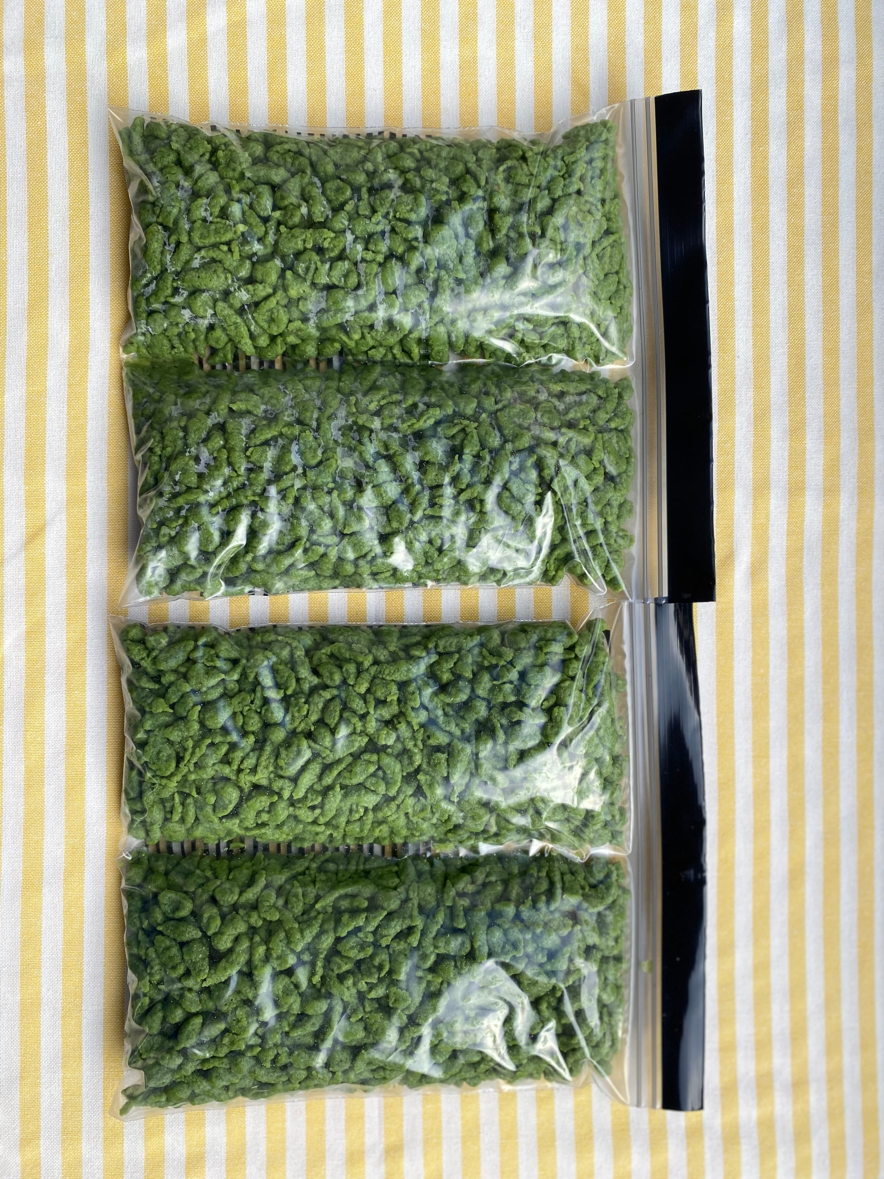 Protein-Spinat-Spätzle (ohne Milch) Recipe Image