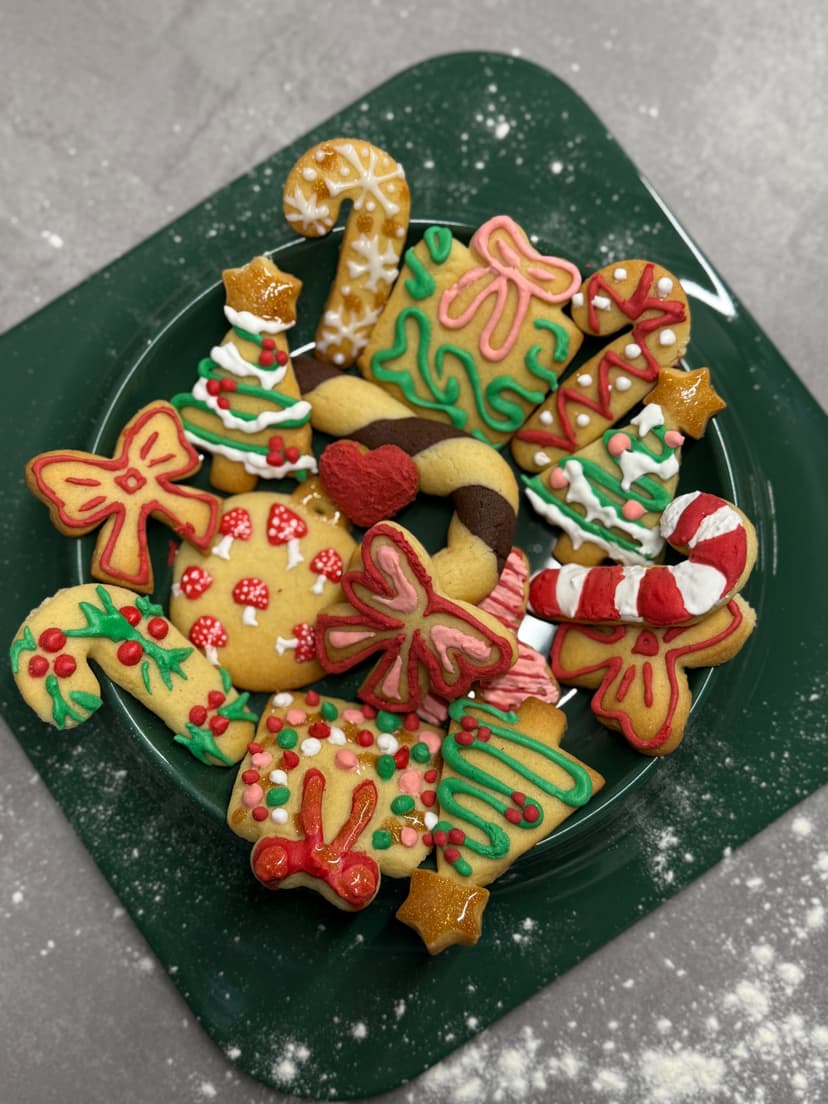 Vanillekekse mit Royal Icing Rocely Rezept