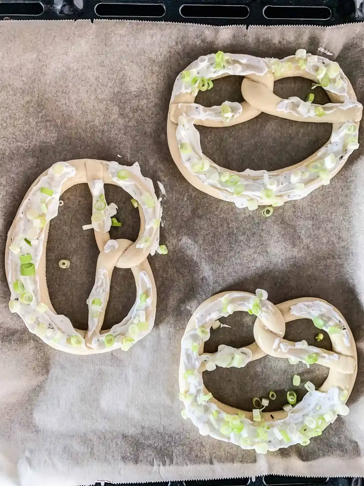 Bild für Flammkuchen Brezeln (vegetarisch)
