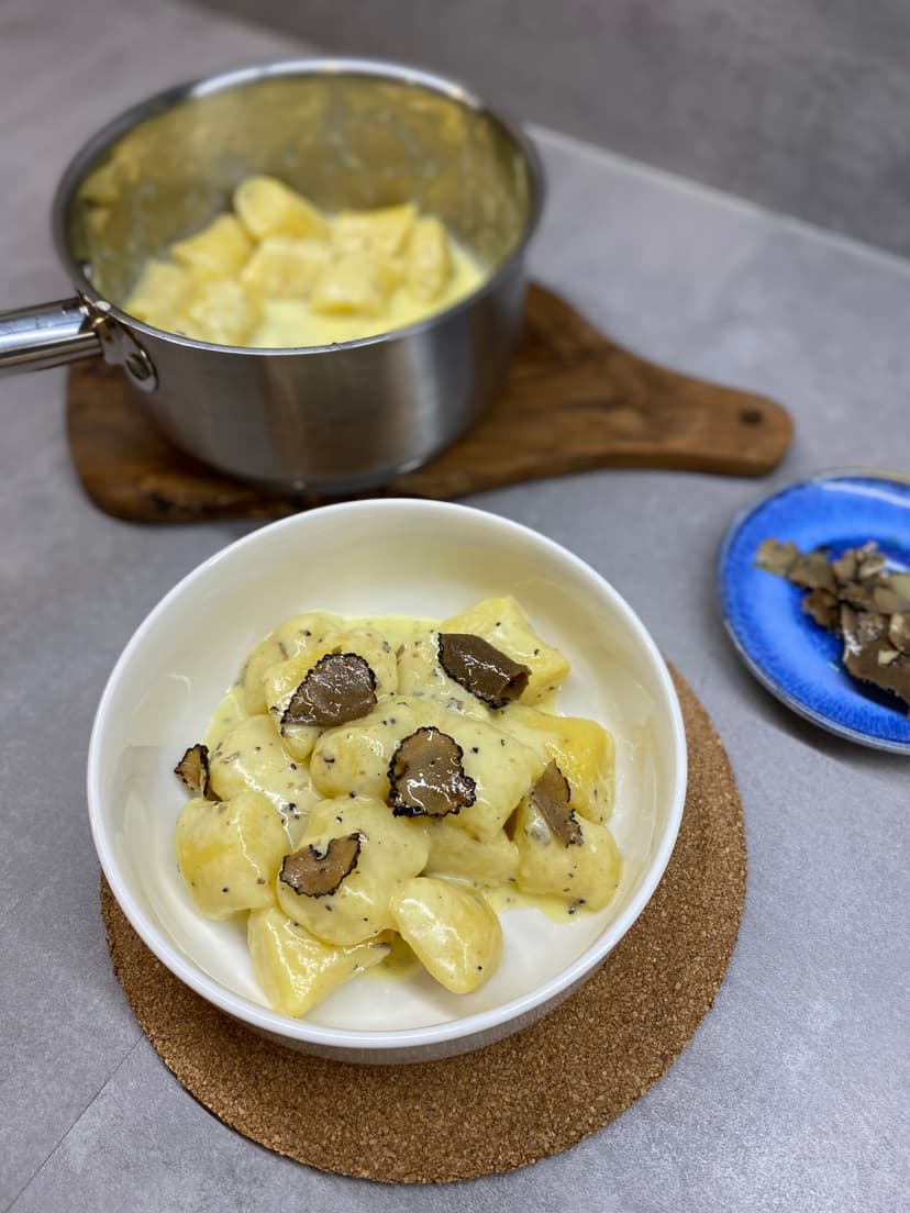 Recette Rocely de Gnocchis à la truffe