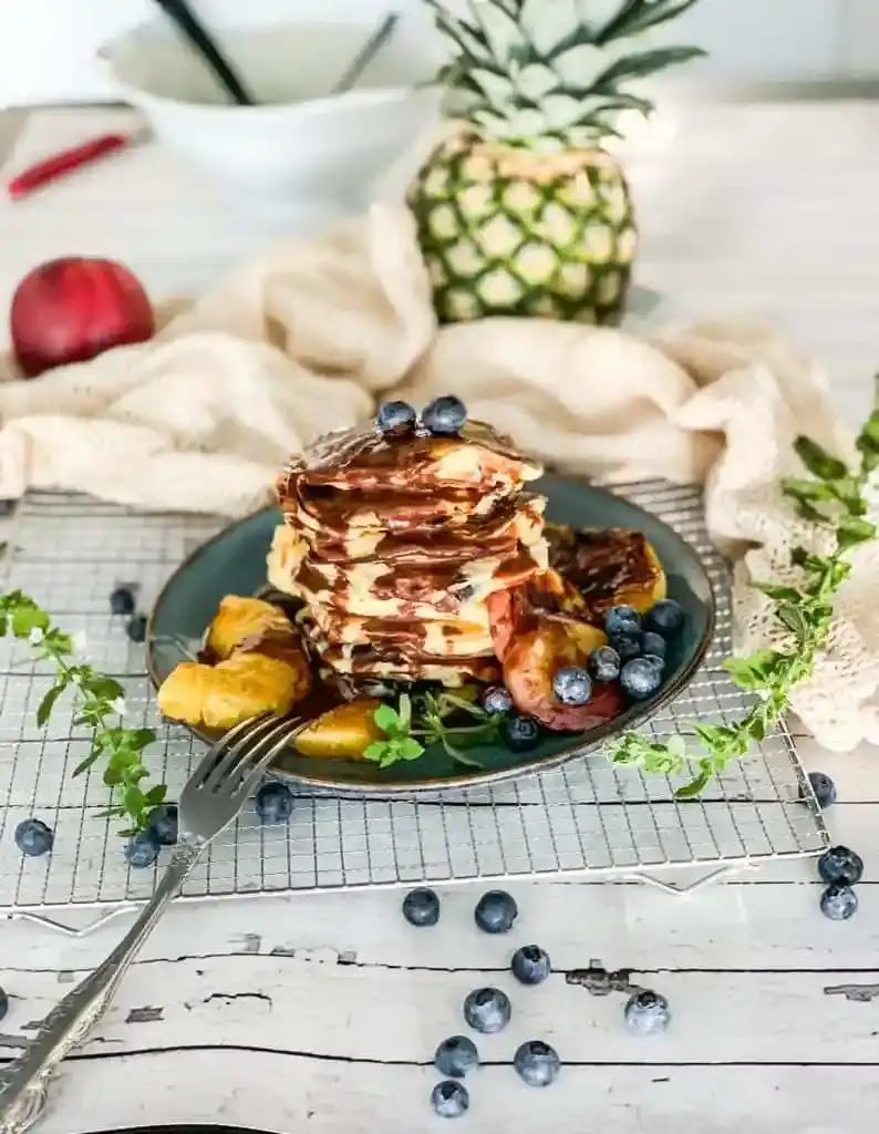 Bild für Blaubeer-Pancakes
