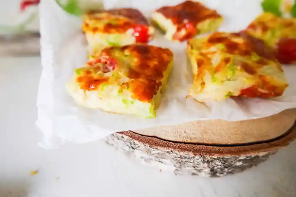 Bild für Die beste Zucchini Pizza