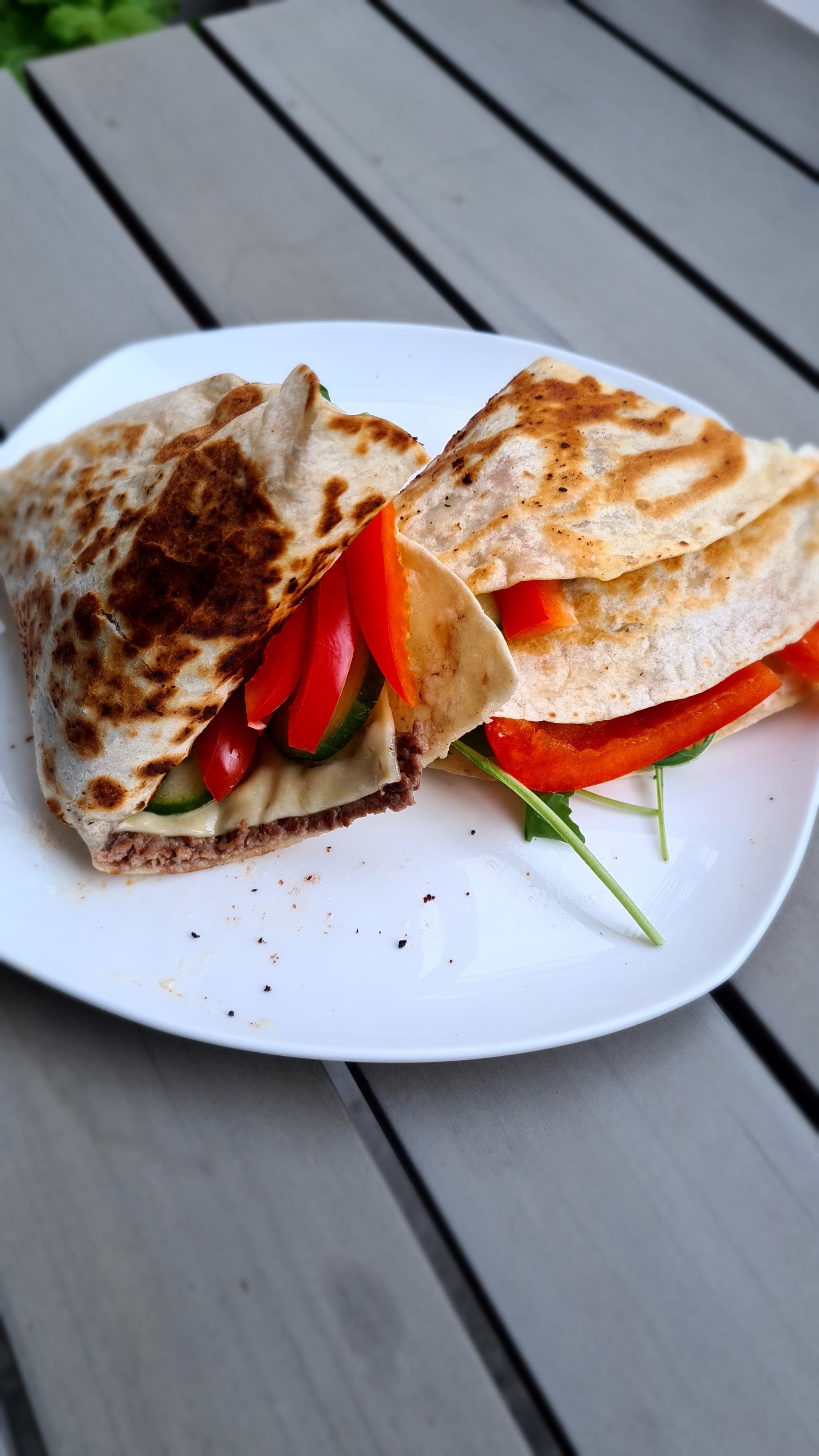Sandwich Wrap Facile Recipe Image