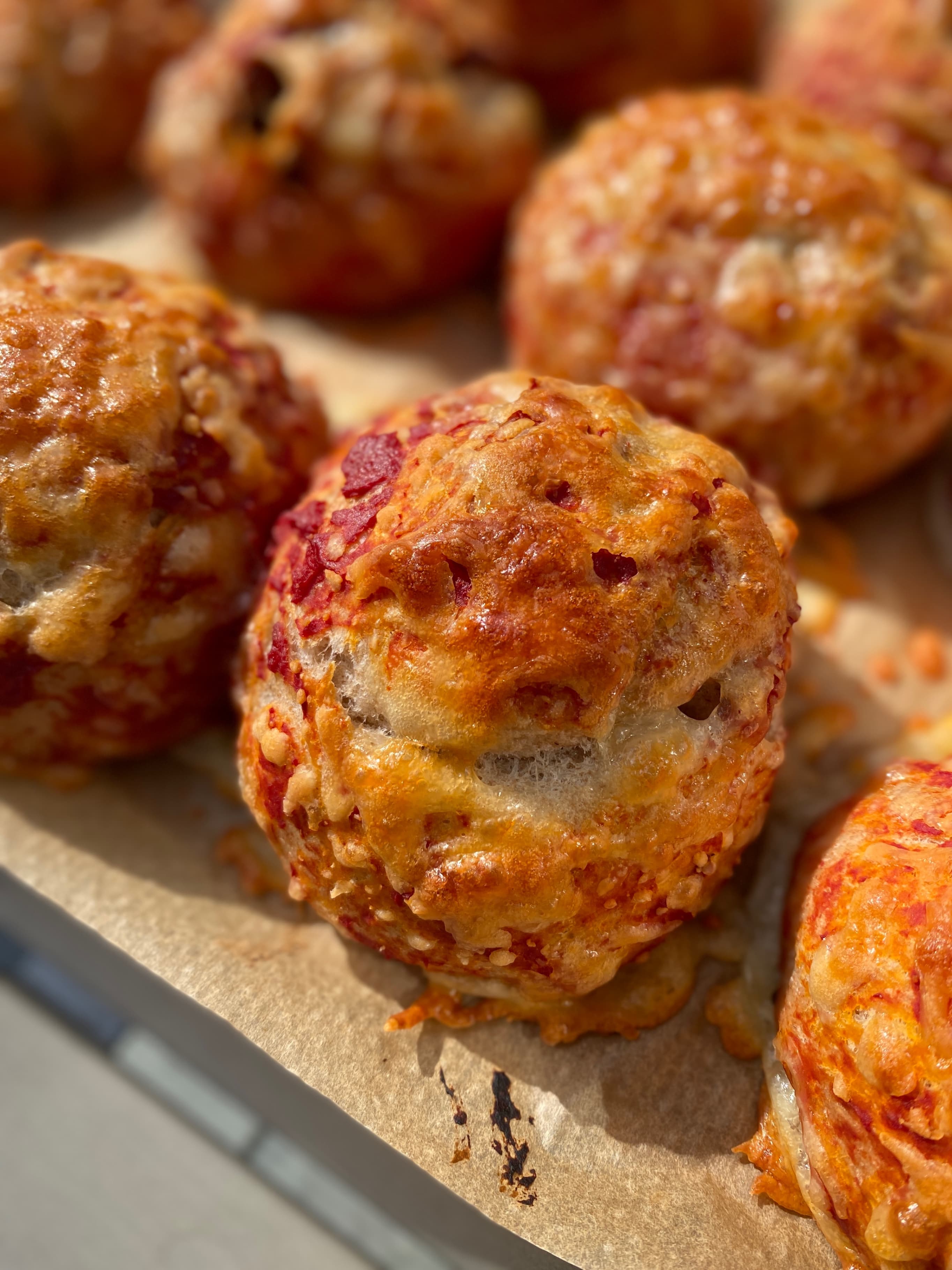 Small Bacon and Tomato Breads Rocely Recipe