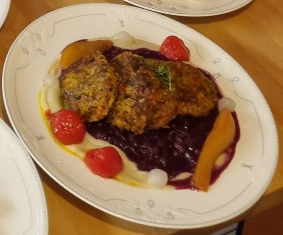 Vegane Kürbis-Bratlinge Recipe Image