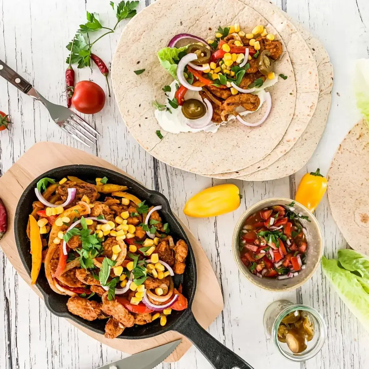 Bild für Mexikanische Fajitas