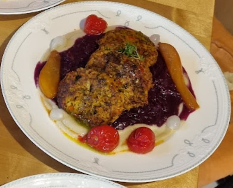 Vegane Kürbis-Bratlinge Recipe Image