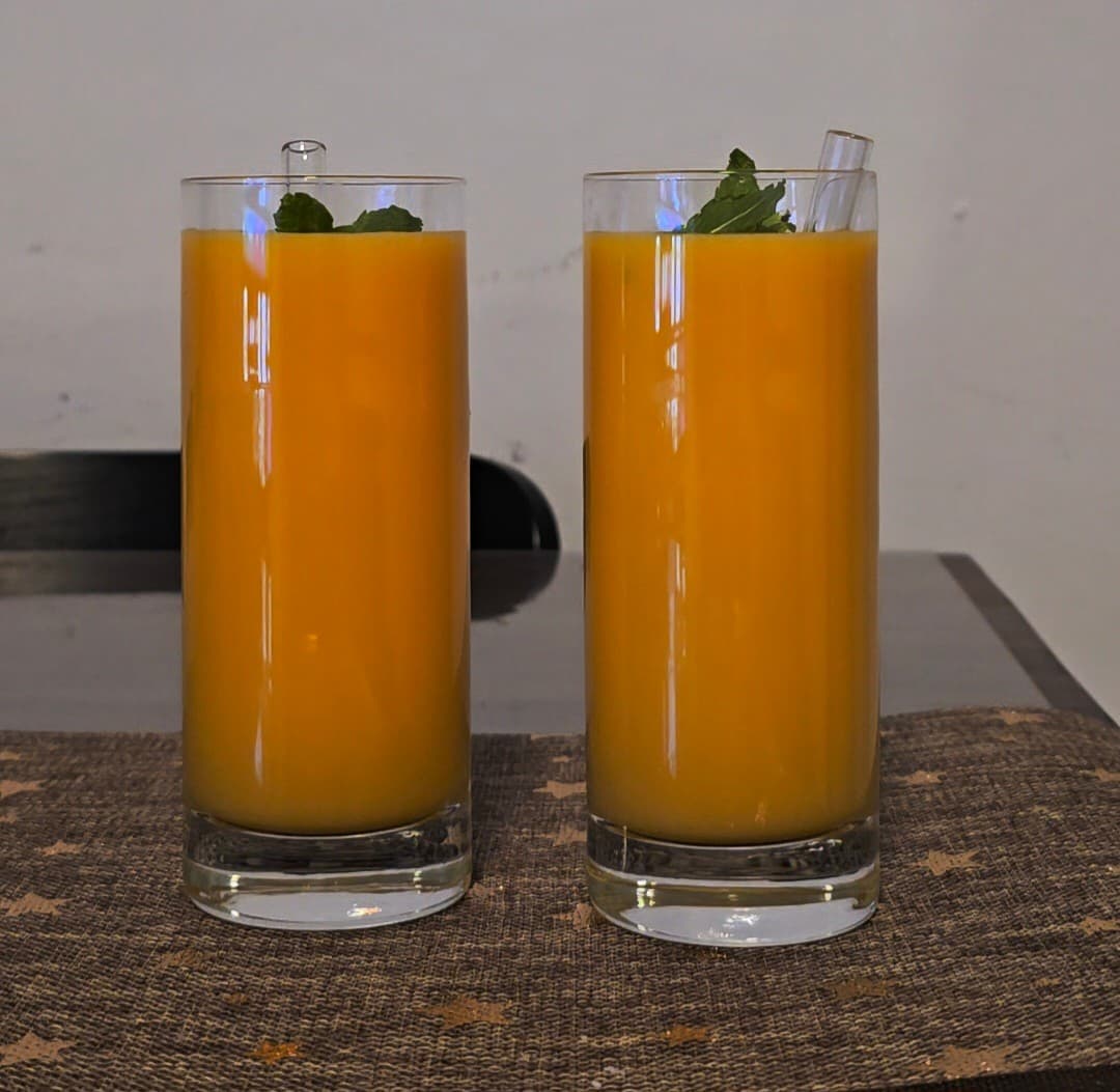 Vitalisierender Karotten-Smoothie Rezeptbild