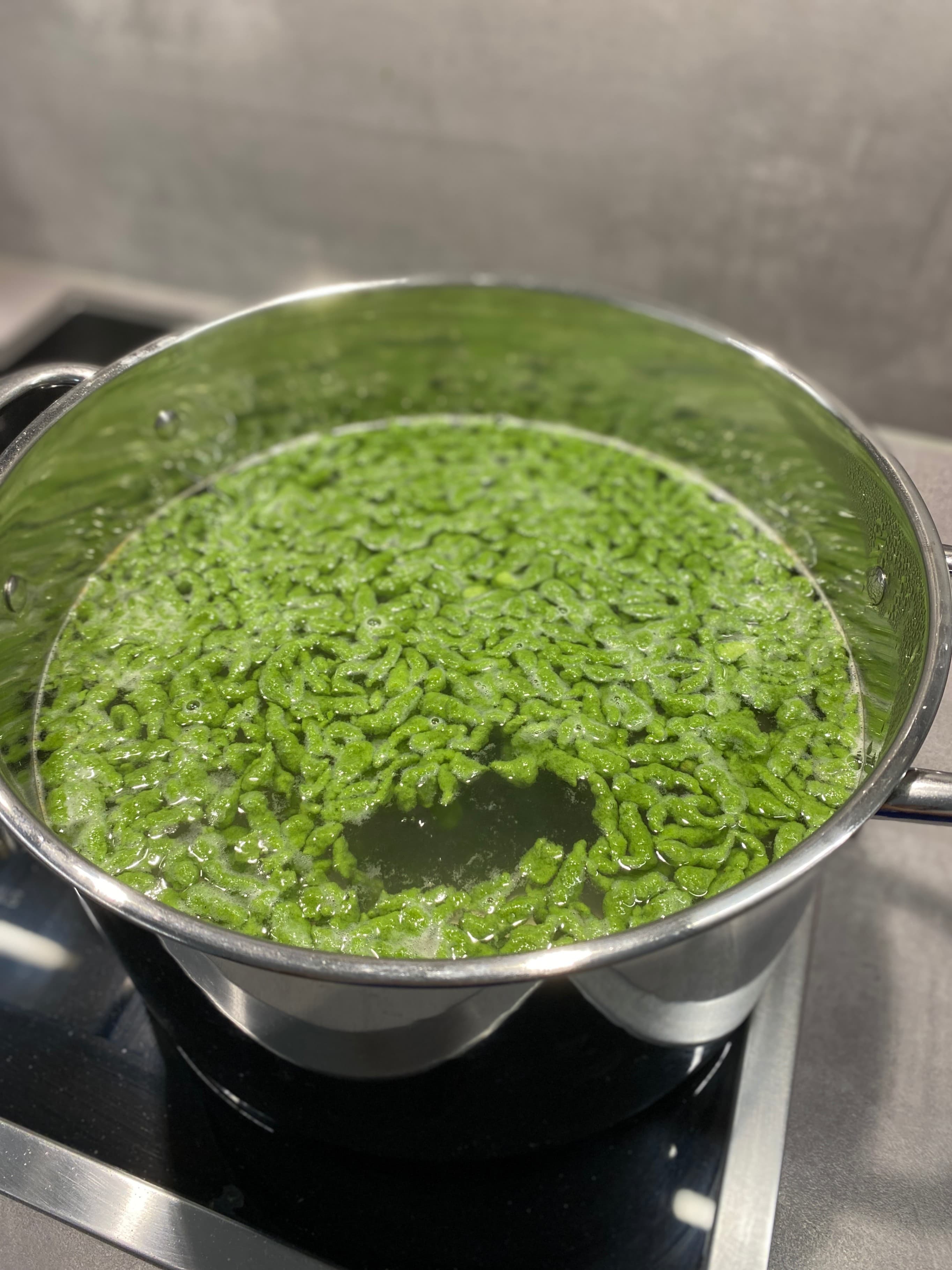 Protein-Spinat-Spätzle (ohne Milch) Recipe Image
