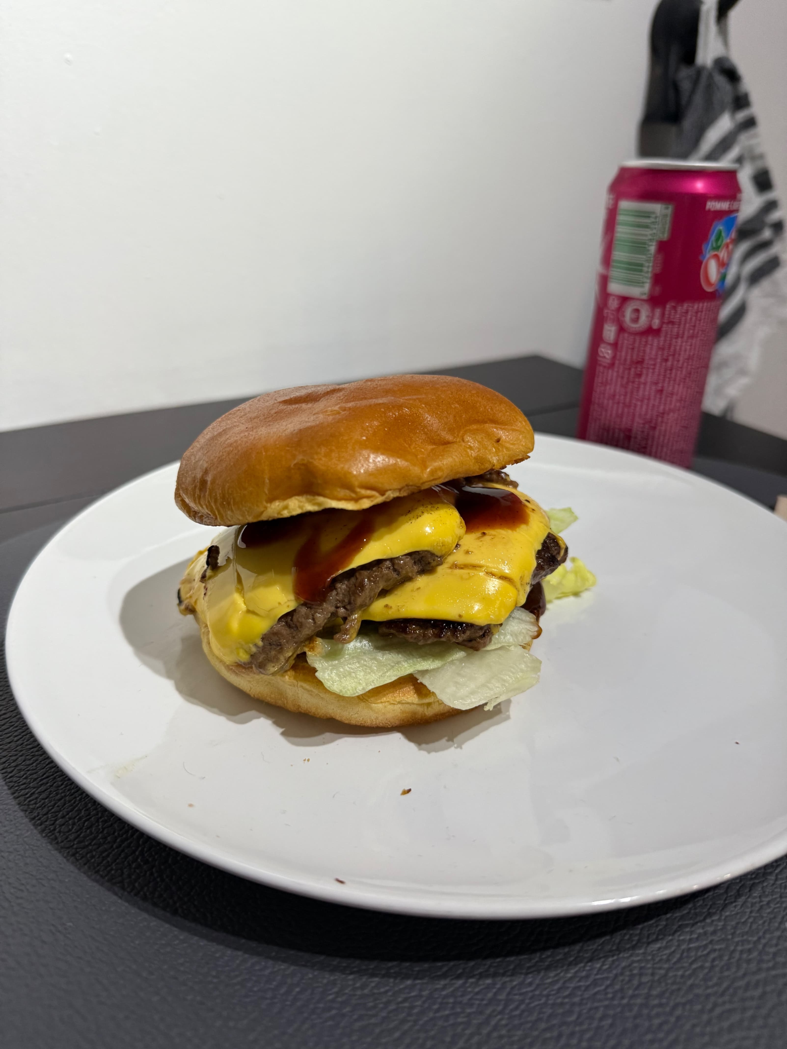 Doble Cheeseburger BBQ Recipe Image