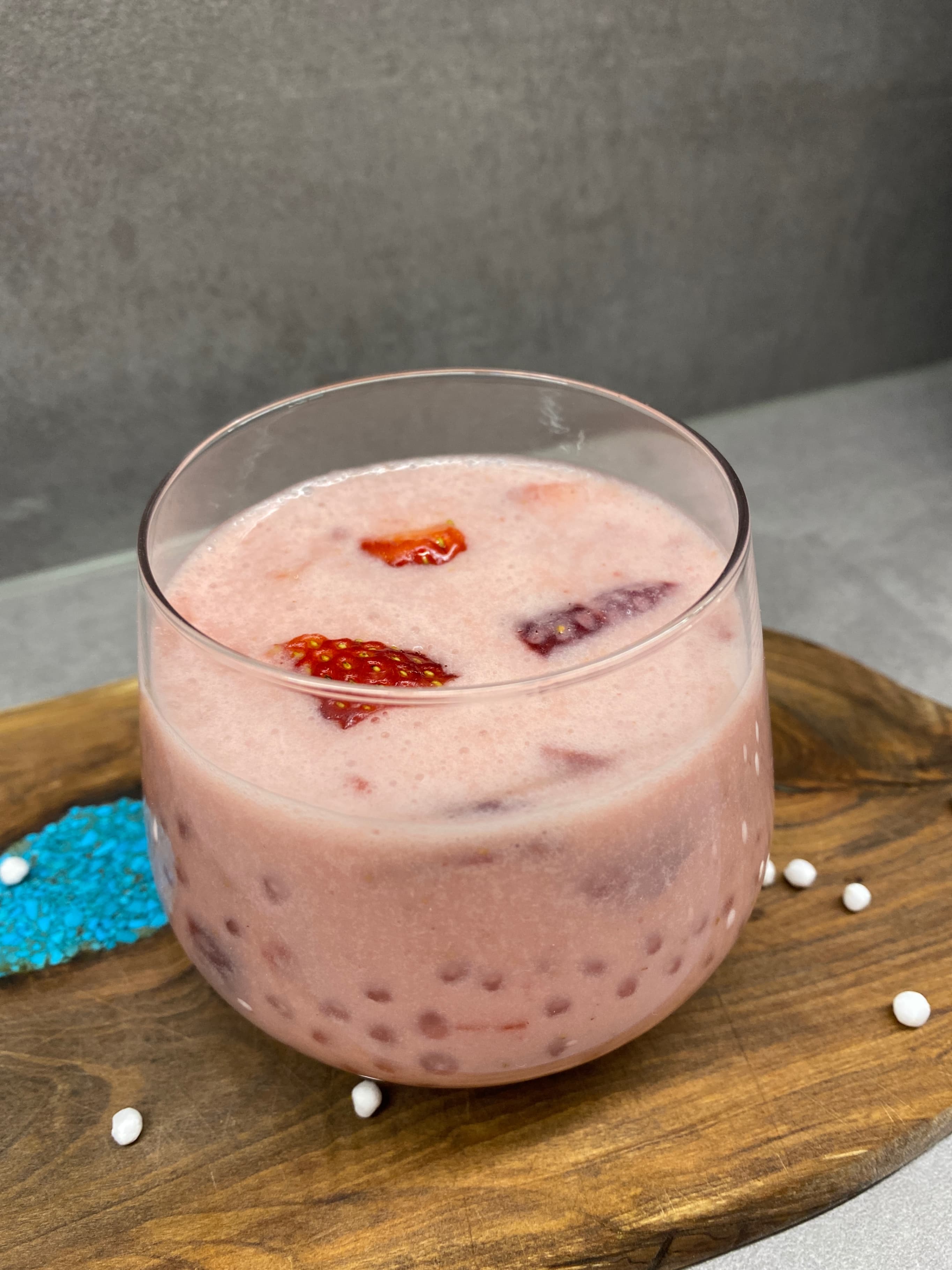 Aardbeien Sago Recipe Image