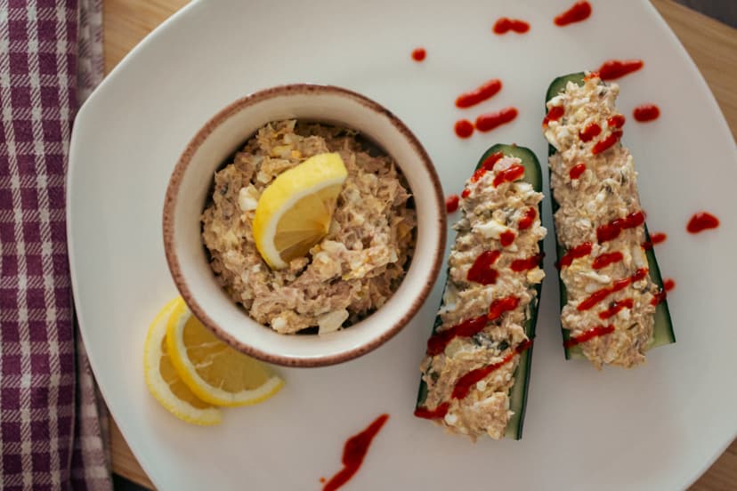 Komkommer Tonijn Bootjes Rocely Recept