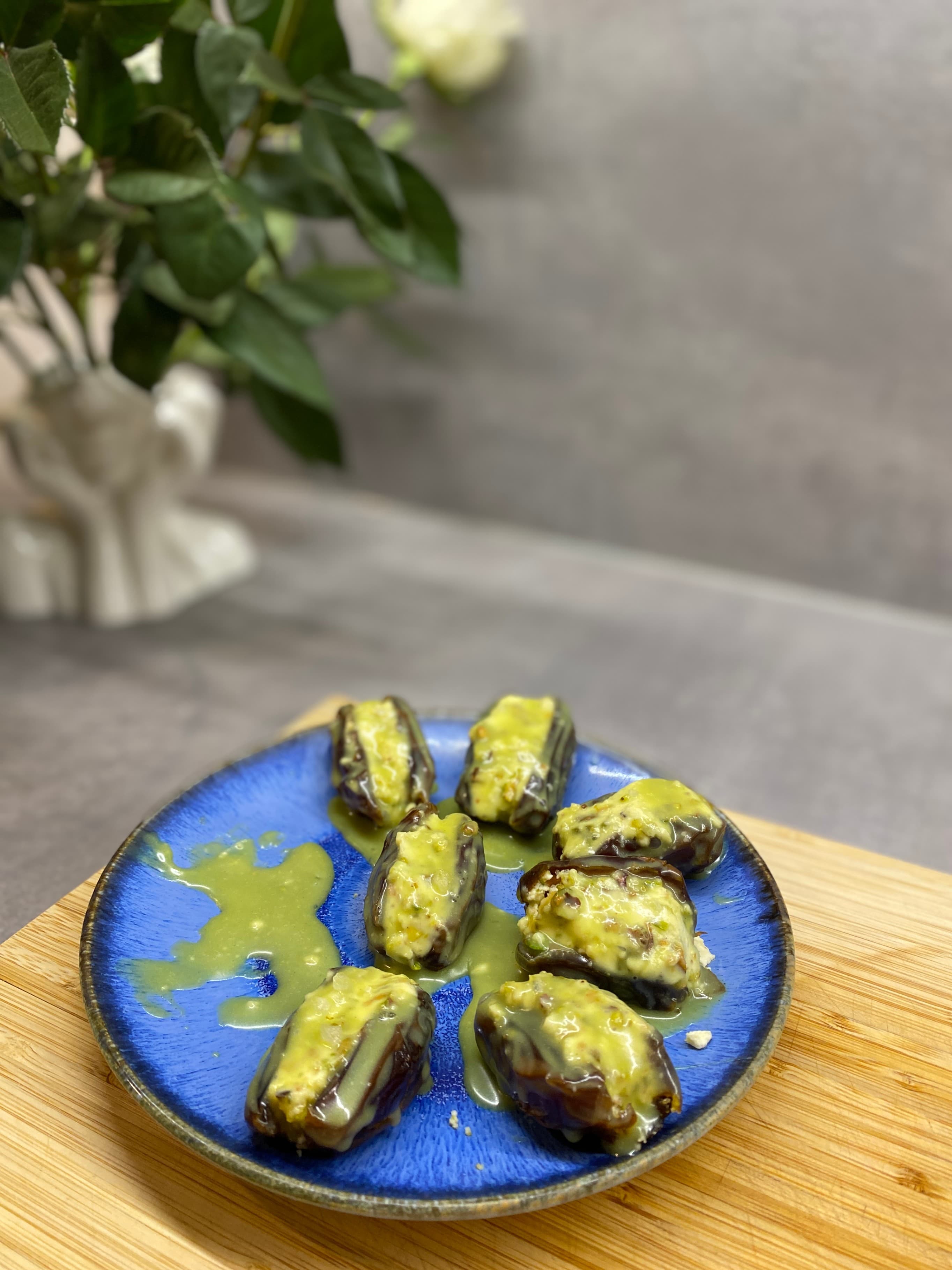 Dadels met Pistache en Mascarpone Recipe Image