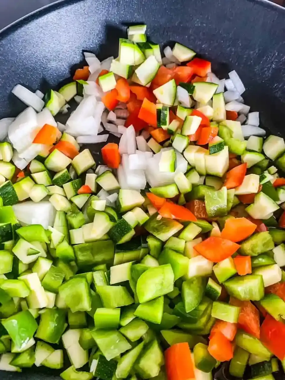 Bild für Gnocchi Pfanne mit Ratatouille Gemüse