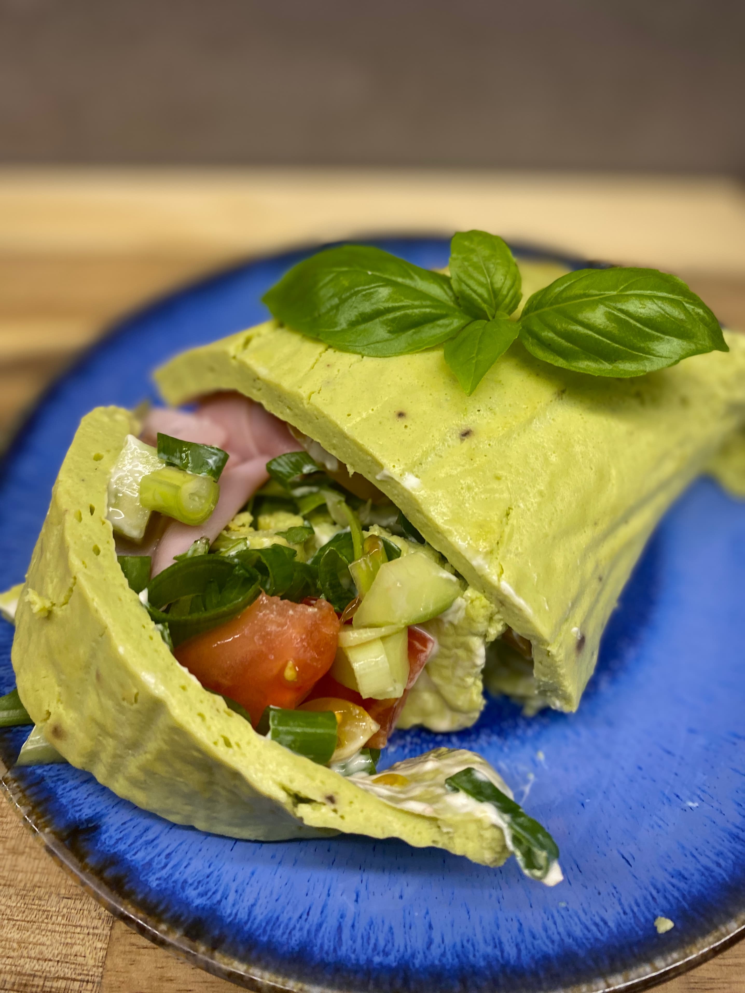 Avocado Wrap with Ham Recipe Image
