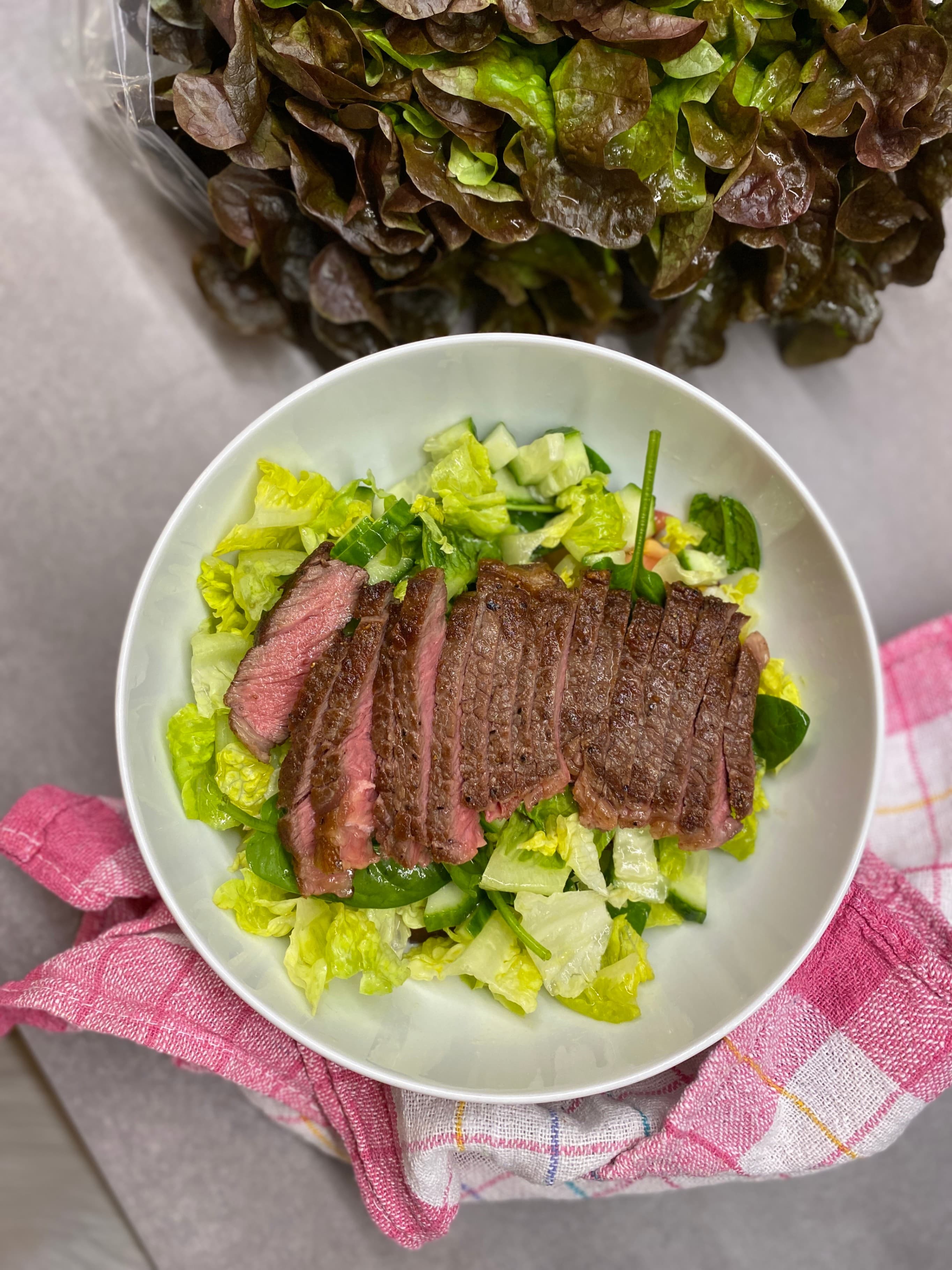 Steak-Salat Rezeptbild