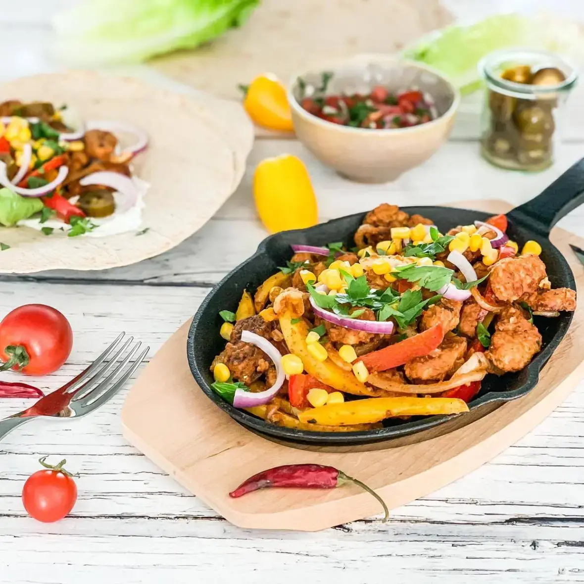 Bild für Mexikanische Fajitas