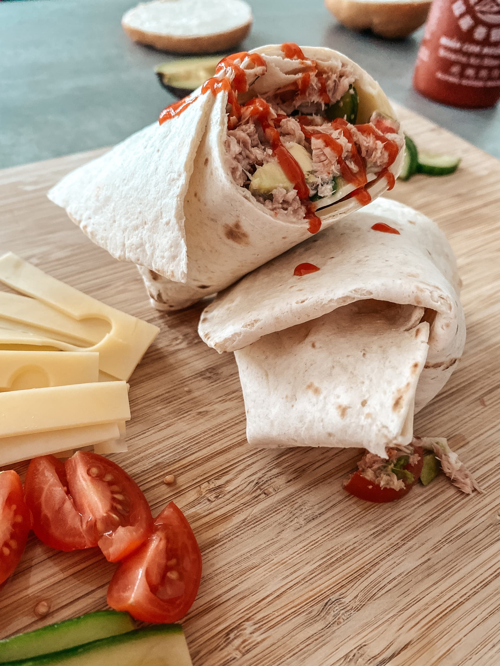 Image for Breakfast Burrito with Tuna