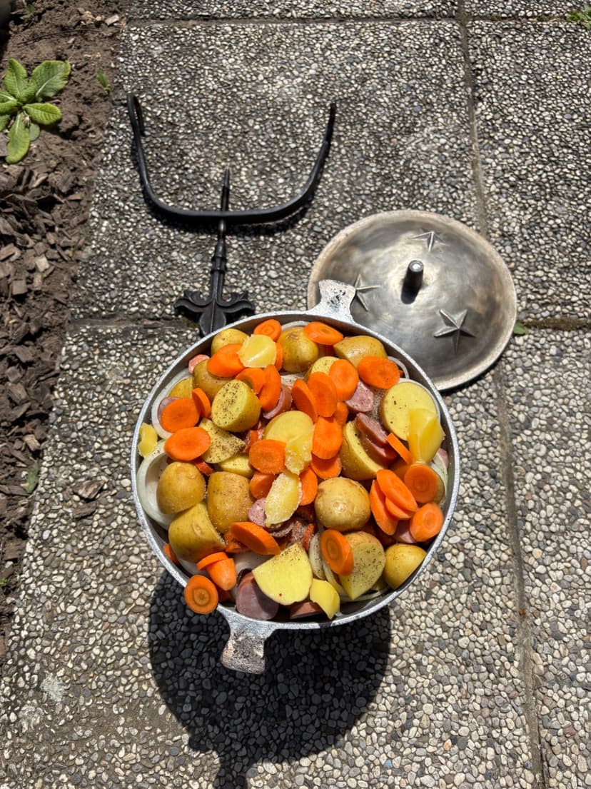 Prazonki (Poolse stoofpot van het kampvuur) Rocely Recept