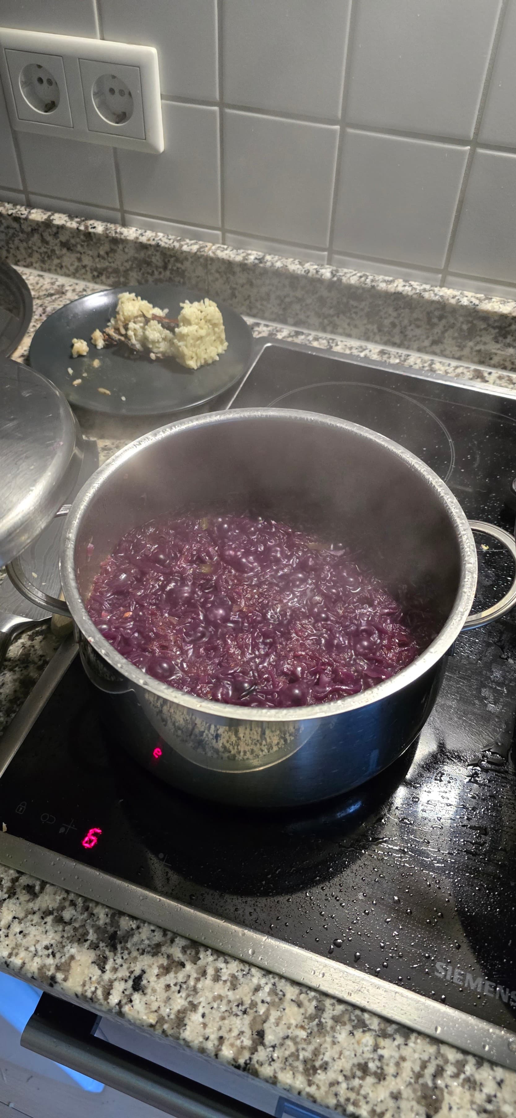 Bild für Veganes cremiges Blaukraut