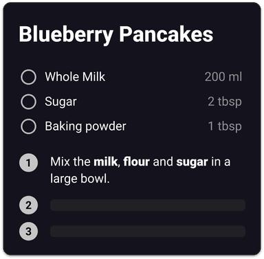 english recipe illustration