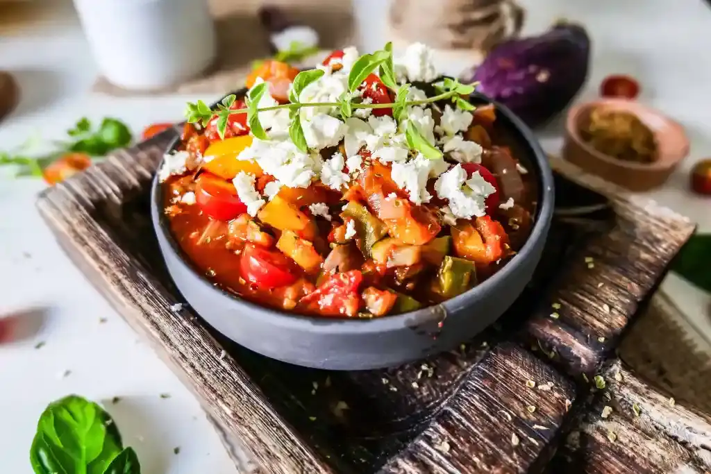 Bild für Klassisches Ratatouille: Ein Fest der mediterranen Aromen