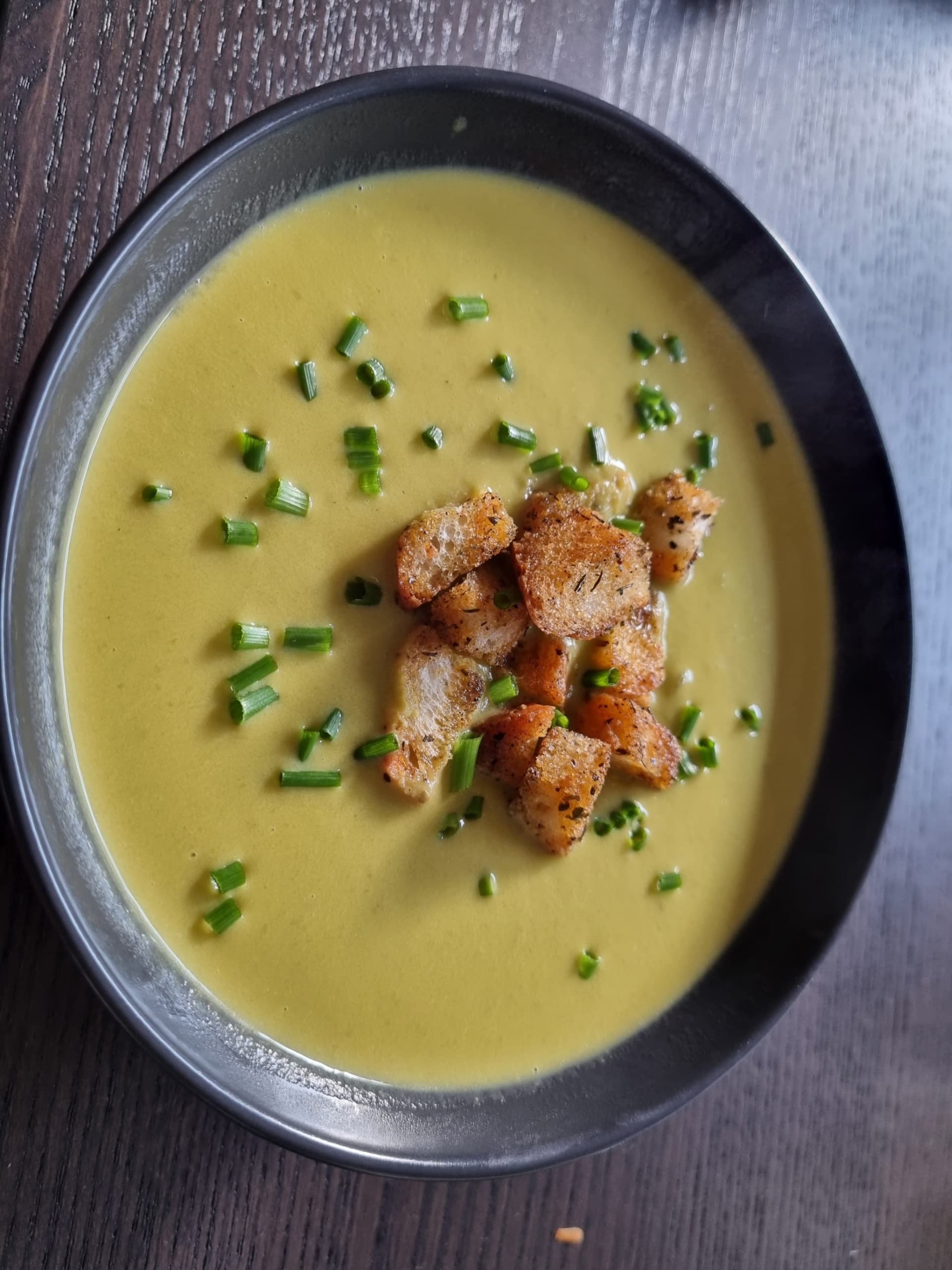 Bild für Vegane Zucchinicremesuppe