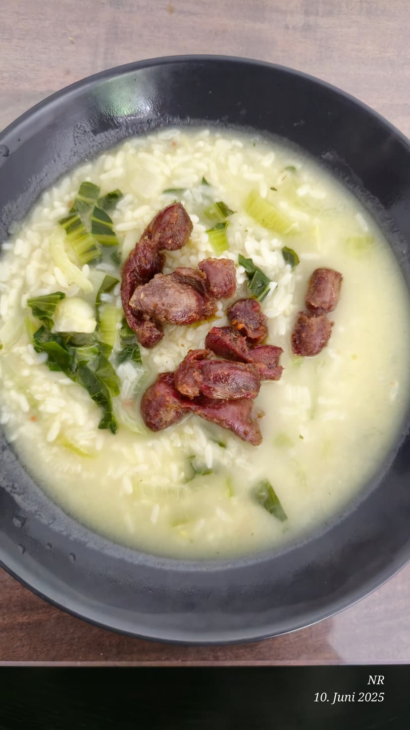 Receta de Rocely de Sopa de Arroz Malgache