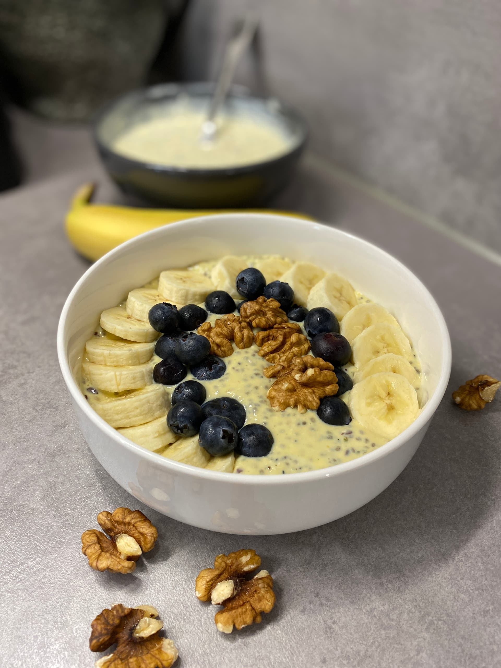Image for Banana Protein Chia Pudding