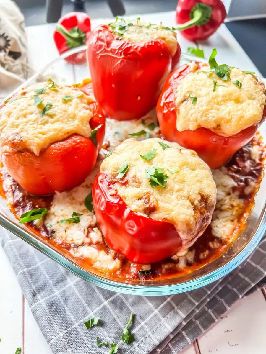 Bild für Vegetarische Paprikaschoten gefüllt mit Kartoffeln: Mein Favorit
