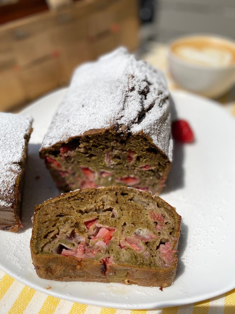 Erdbeer-Matcha-Brot Rocely Rezept