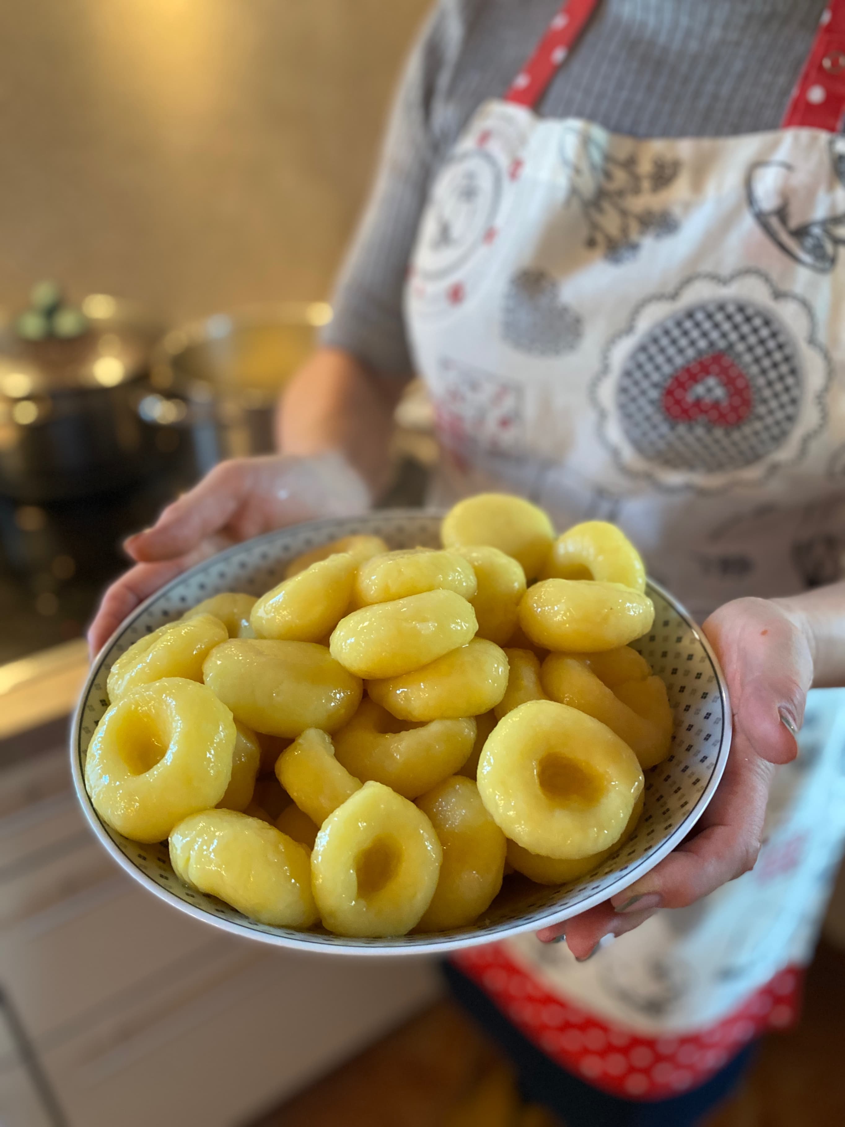 Kluski Śląskie (Schlesische Kartoffelklöße) Recipe Image