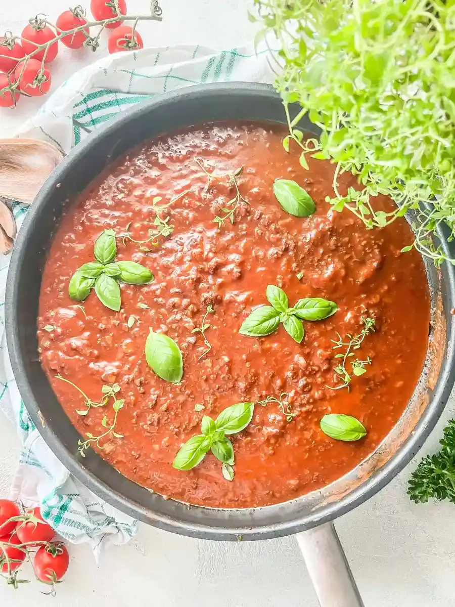 Bild für Die beste vegetarische Bolognese