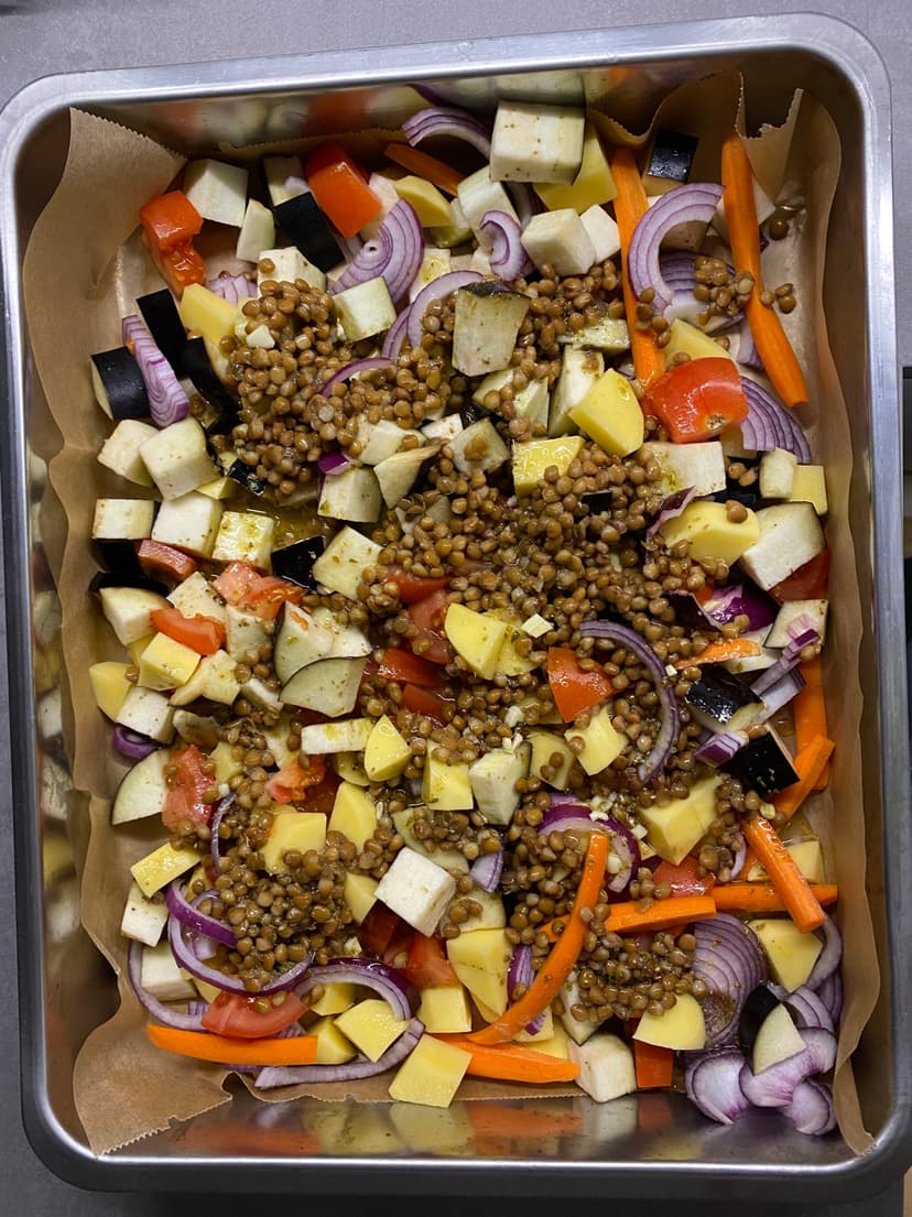Gemüsepfanne Rocely Rezept